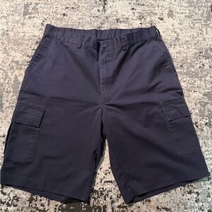 Men's Navy Cargo Shorts